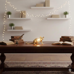 Resin Mouse LED Lamp | Desk & Night Light
