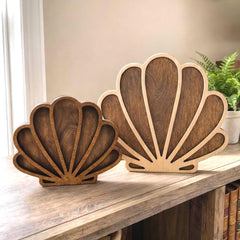 Seashell Sea Glass Display Box: Coastal Decor Shadow Box