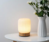 Touch Control LED Bedside Lamp – Dimmable, 3 Color Modes, Rechargeable Portable Light