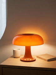 Retro Mushroom Table Lamp — 3-Color USB Dimmable Desk Light