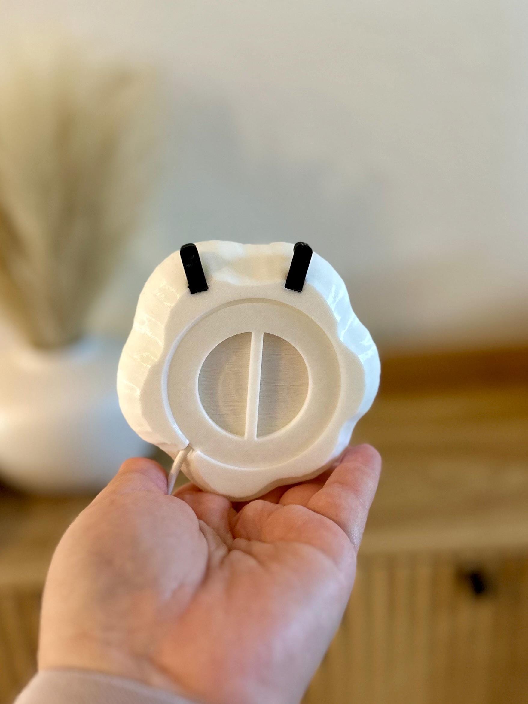 3D Printed Sleeping Garlic LED Lamp