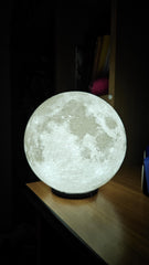 3D LED Moon Lamp – Night Light – Room Decoration