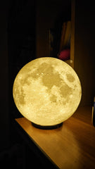 3D LED Moon Lamp – Night Light – Room Decoration