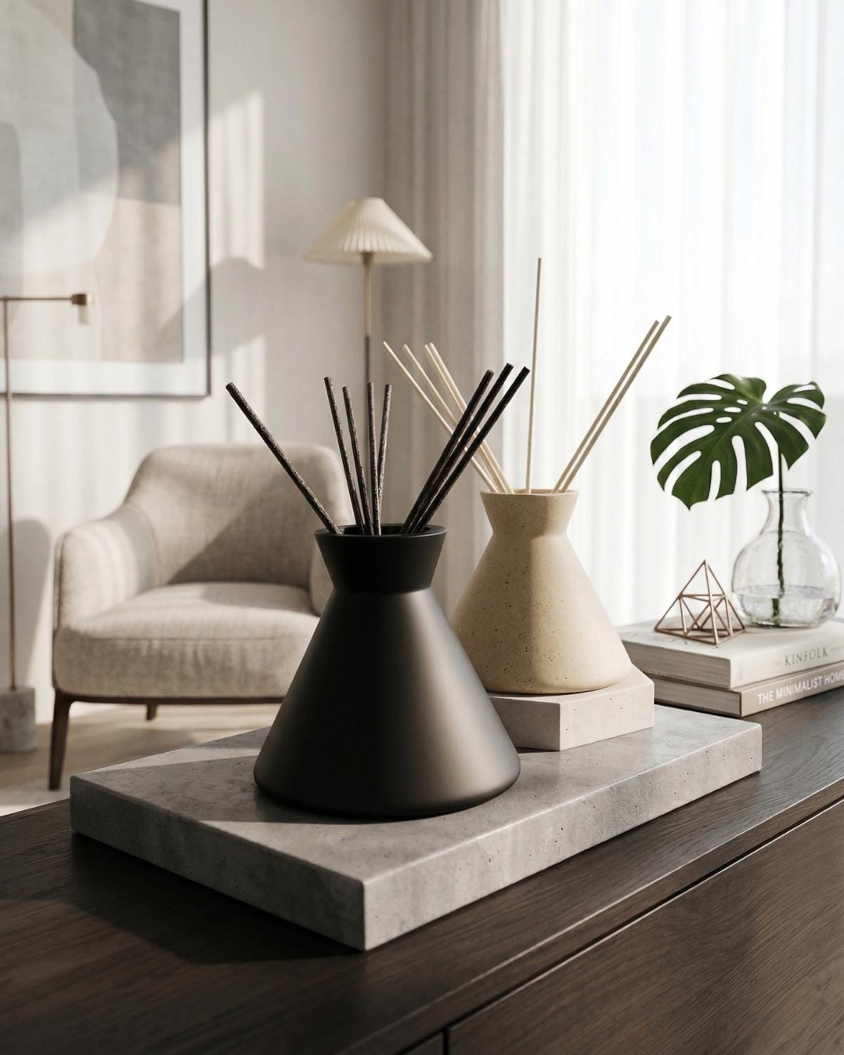 Modern Reed Diffuser Vessel