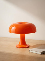Retro Mushroom Table Lamp — 3-Color USB Dimmable Desk Light